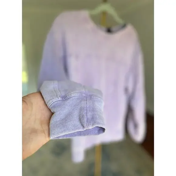 Wild Fable Oversized Sweatshirt Pullover Washed Lilac Normcore Minimalist Scandi - Picture 3 of 7
